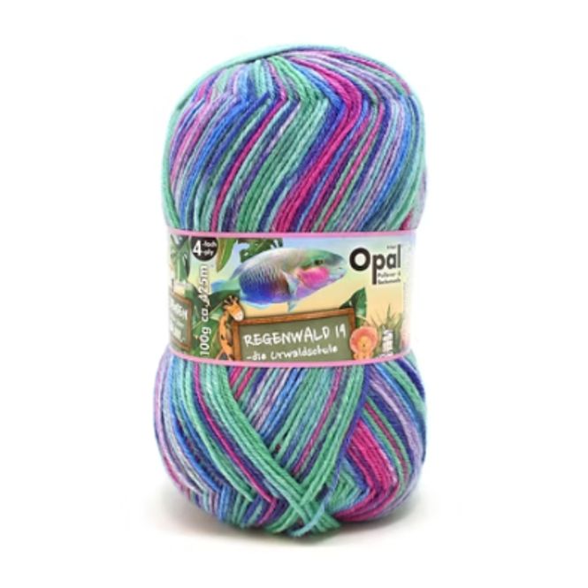 Hovedbilde Opal 4-Tråds || Regenwald 19