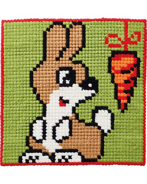 Barnestramaj || Brun kanin 25x25cm